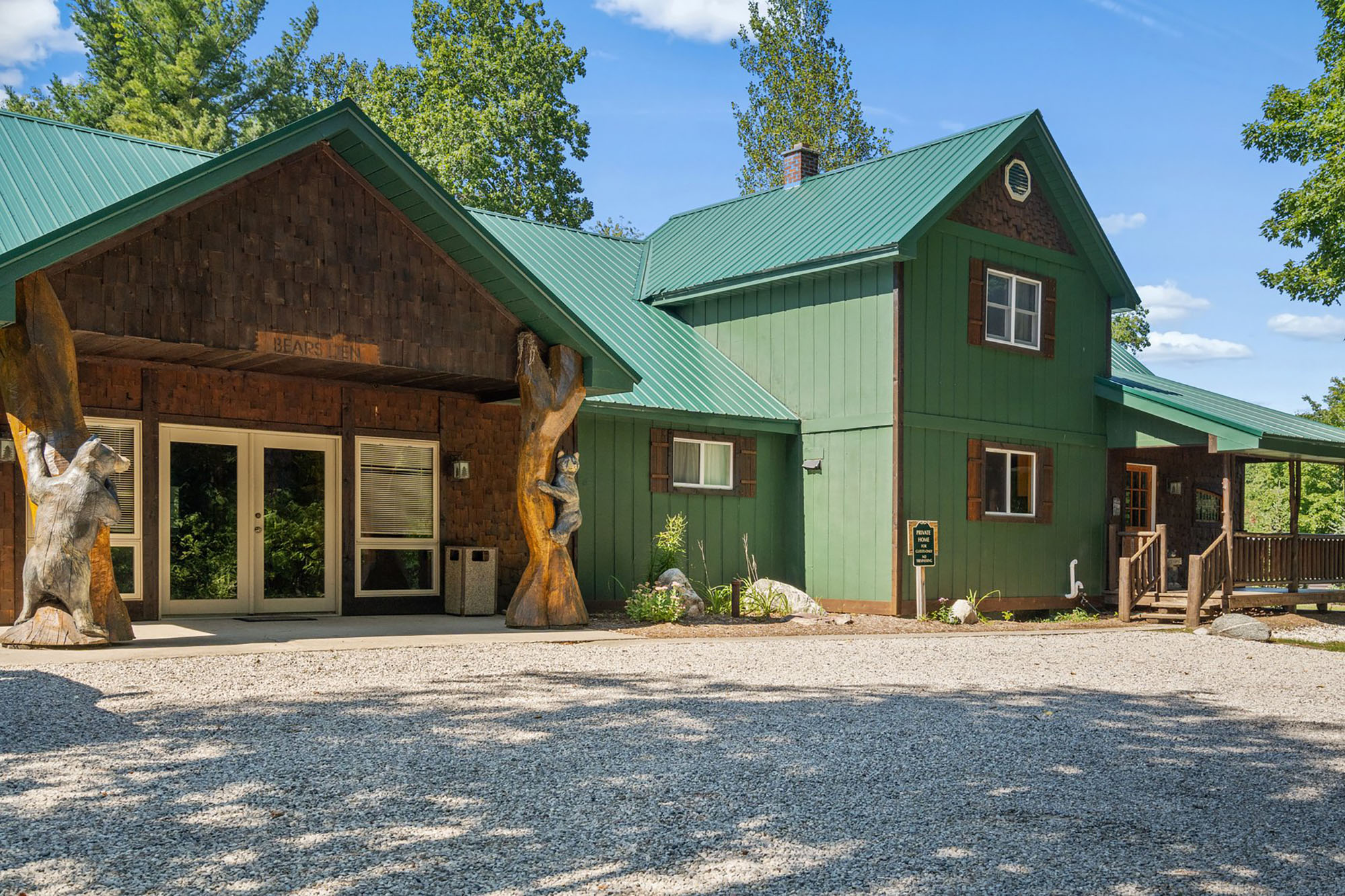 The Bear's Den at Sleeping Bear Resort near Sleeping Bear Dunes