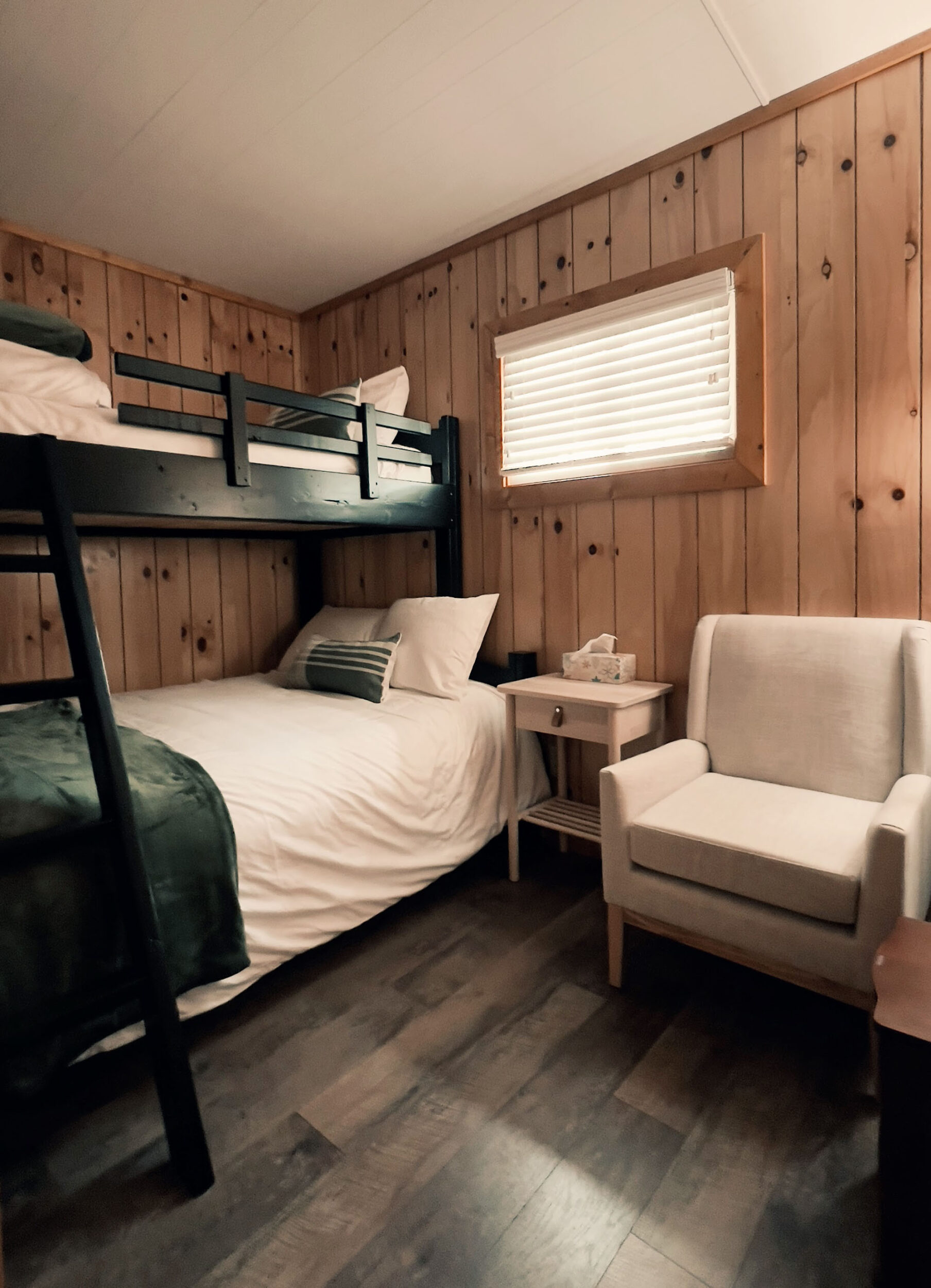 Cabin 1 Bunkroom- Pointe Betsie at the Sleeping Bear Resort