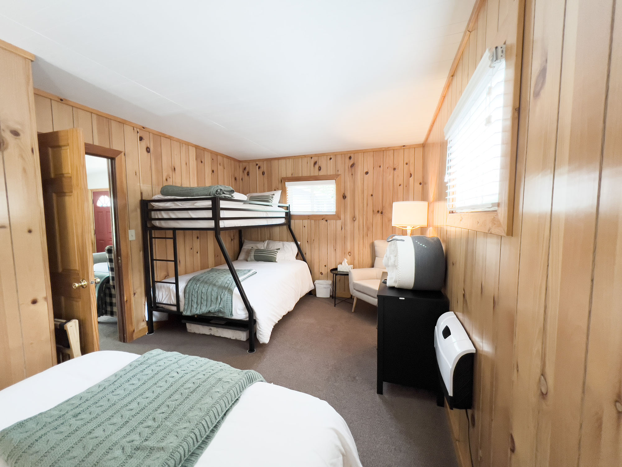 Cabin 2 - Bedroom at Sleeping Bear Resort
