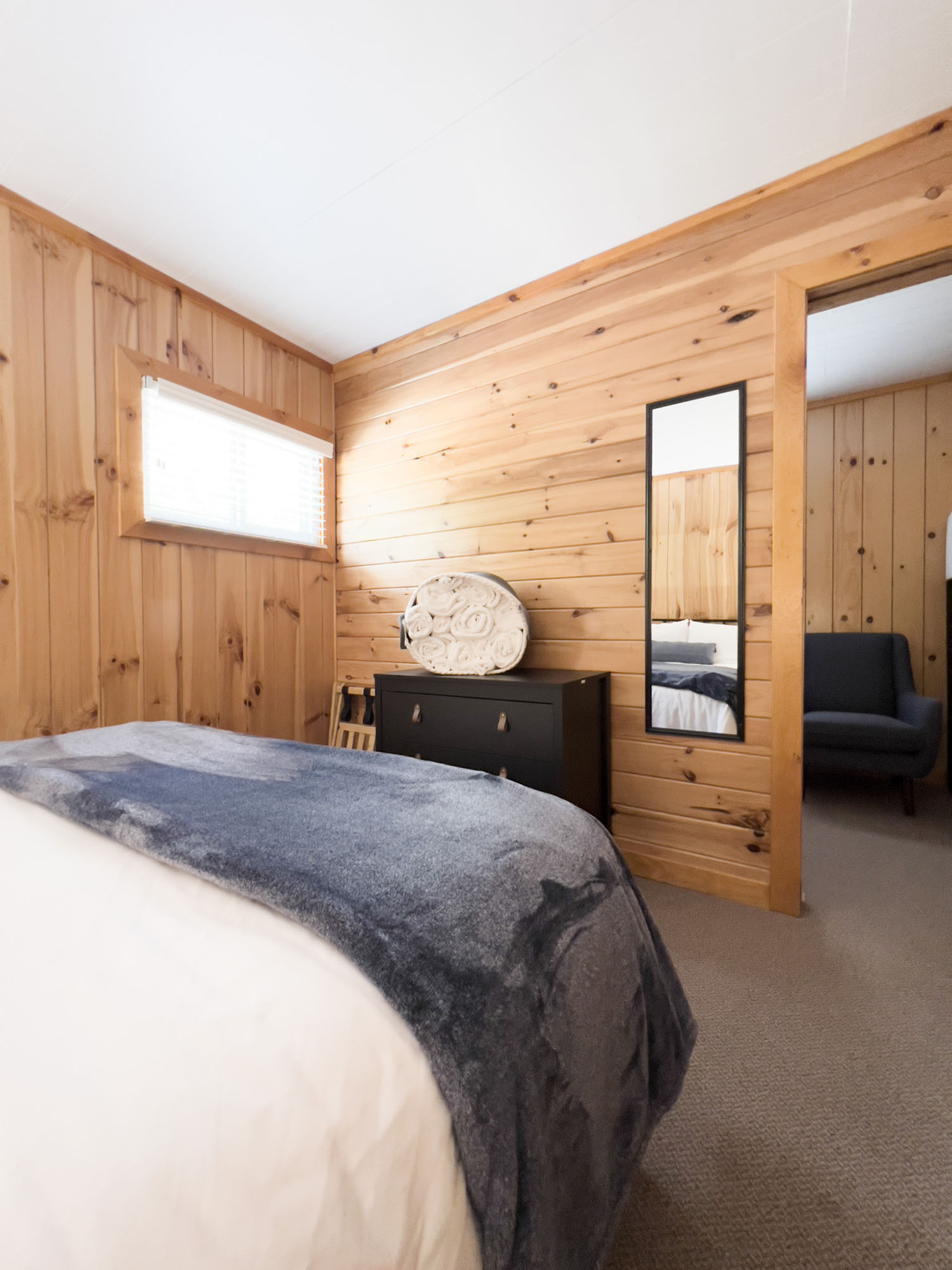 Cabin 5 - Suttons Bay - Bed Room at Sleeping Bear Resort
