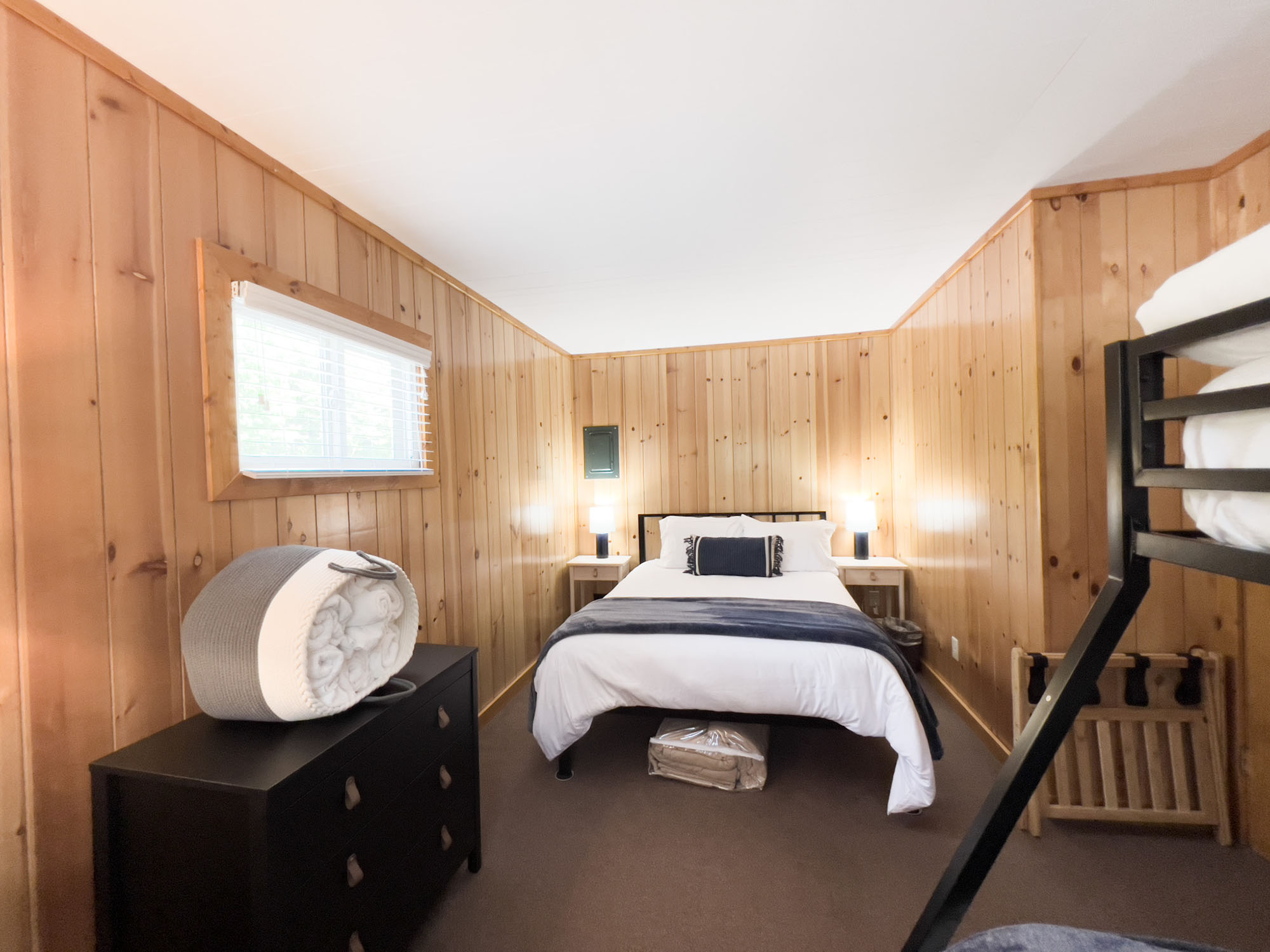 Cabin 6- Bedroom at Sleeping Bear Resort