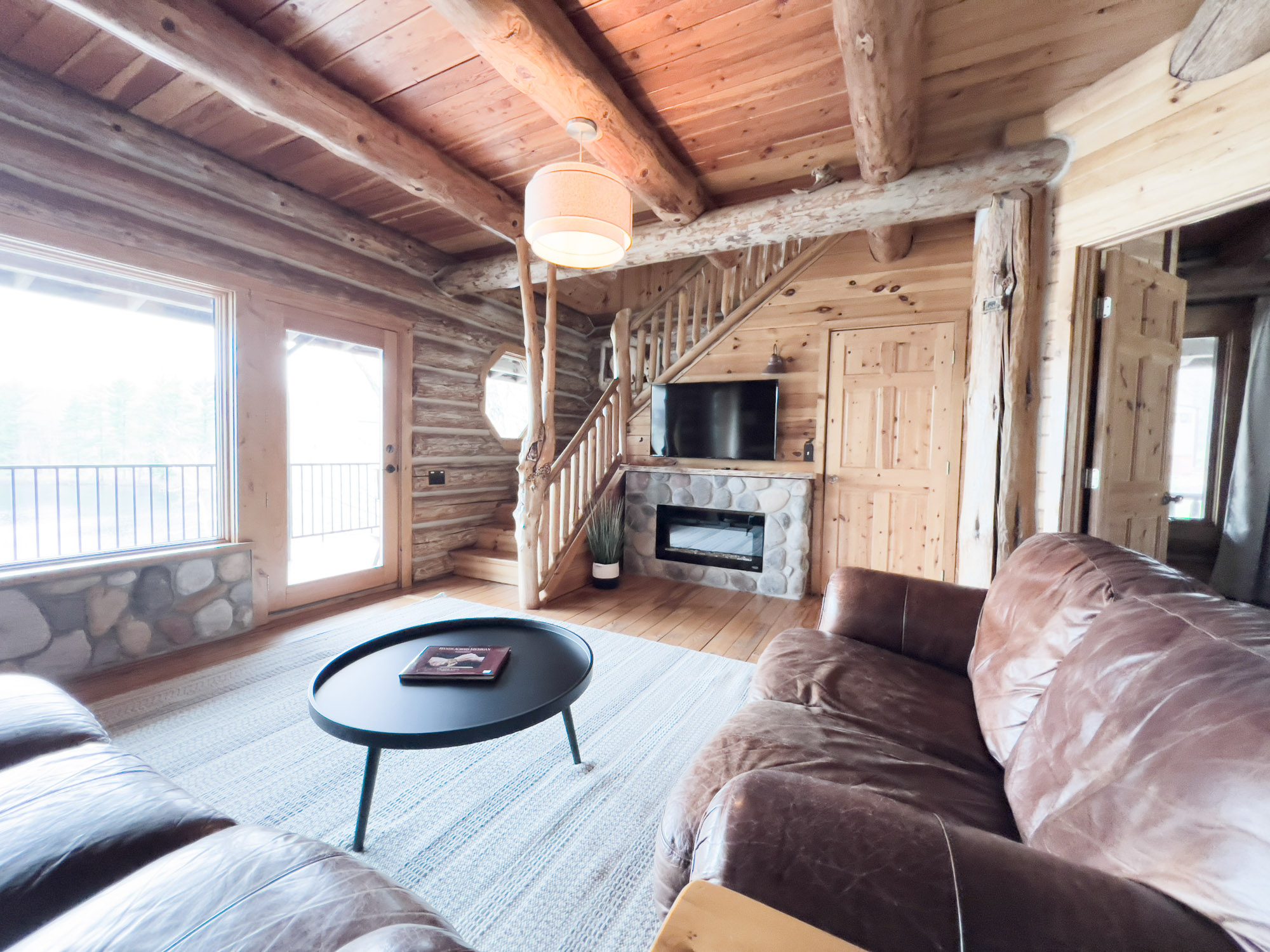 Living Room of The Lodge at Sleeping Bear Resort