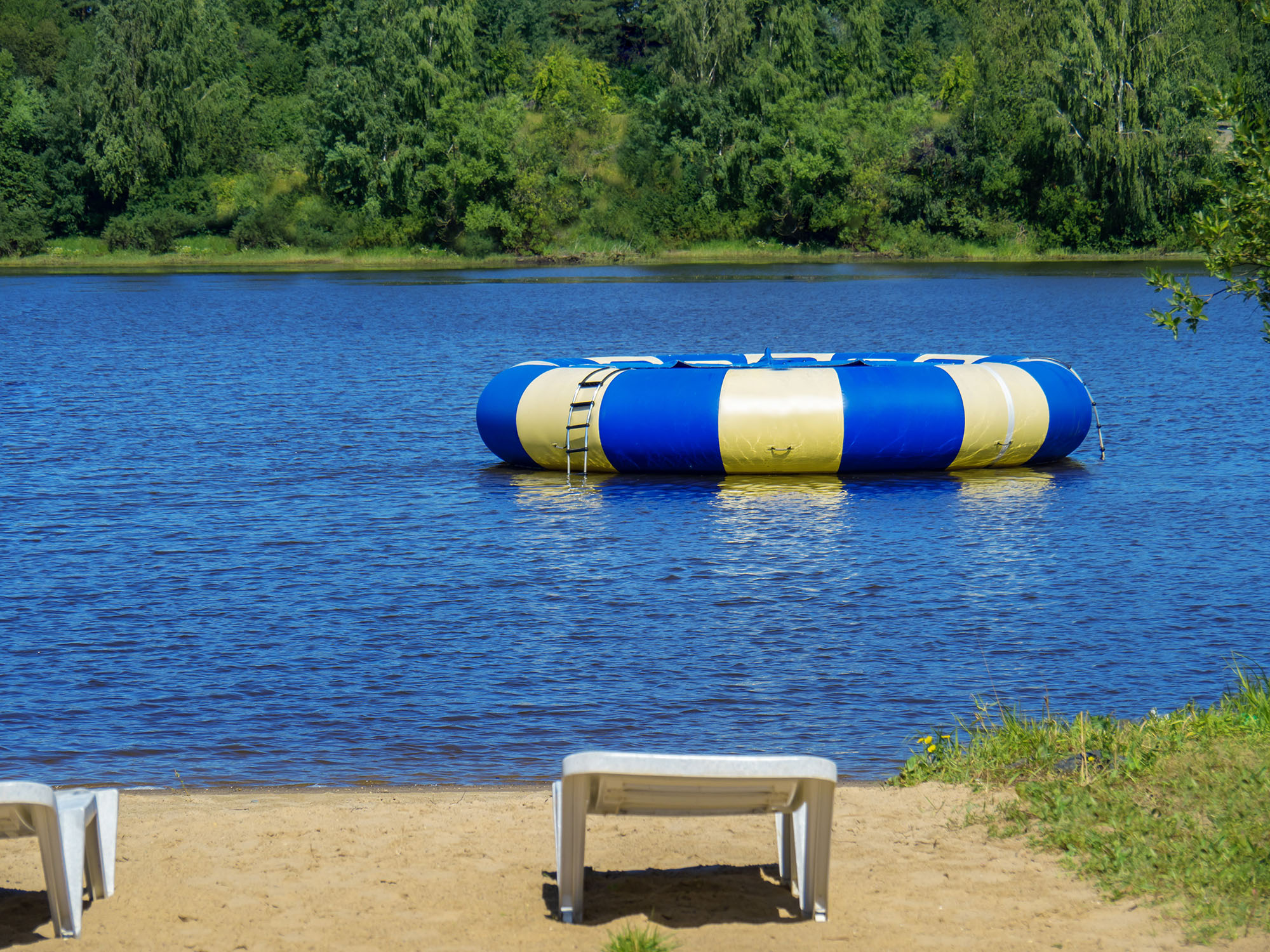 Water Bouncer at Sleeping Bear Resort